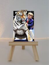 DONALD TRUMP  COLLECTION ART TRADING 2.5 x 3.5 inches ACEO No.81/100 picture