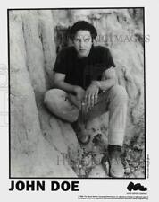 1990 Press Photo Musician John Doe - srp30964 picture