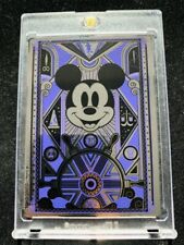 2023 Card Fun Disney 100 Years MICKEY MOUSE Carnival Collectible Stained Glass picture