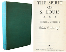 Charles Lindbergh ~ Signed Autographed The Spirit of St. Louis. 1st Ed ~ PSA DNA picture