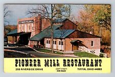 Tiffin OH-Ohio, Pioneer Mill Restaurant, Exterior, Vintage Postcard picture