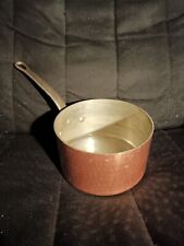 RARE BEAUTIFULCopper Sauce Pan - Mauviel -- 7” hammered. gorgeous. picture