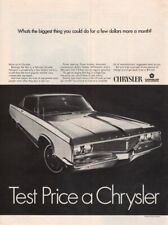 Vintage Print advertisement ad Car CHYSLER 1968 Newport 2 door Whats the Biggest picture