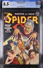 THE SPIDER #67 - April 1939 Pulp CGC 6.5 picture