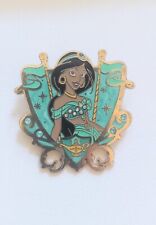Disney Official Princess Jeweled Crest Jasmine Pin 2013 Pin Aladdin Movie picture