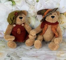 Dan Dee Collector’s Choice Bears Couple Holding Hands Autumn Fall Stuffed Plush picture