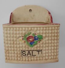 Vintage 1940s Cottage Ware Salt Box No Lid Made Japan picture
