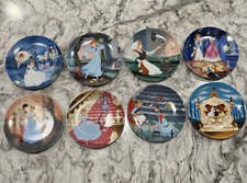 Walt Disney’s “Cinderella” Set Of 8 Collector Plates By Edwin M. Knowles 1989/90 picture