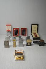 misc lot of 14 vintage lighters as is picture