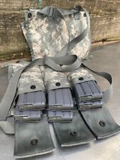 -LOT of 2- Military 6 Magazine Bandoleer MOLLE II Mag Ammunition Pouch w/ Strap picture