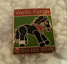 Wells Fargo 2010 Rose Parade Lapel Hat Jacket Pin Tac picture