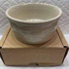 Longaberger Woven Traditions Ramekin (IVORY) (NEW in BOX) picture
