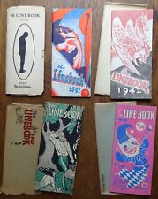 The Line Book R.H.L. Chicago Tribune Booklets 1924, 1927, 1941, 1942, 1945 picture