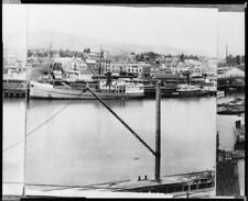 Panorama Of The San Pedro Harbor Waterfront 1913 Detail 7 California Old Photo picture