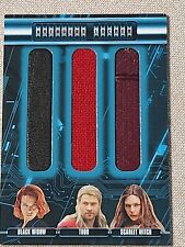 2015 Age of Ultron AVENGERS LOCKER Triple Actor Costume Swatch Patch AL3-BTW picture