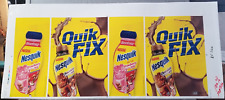 Nesquik Chocolate Quik Fix Preproduction Advertising Art Work Strawberry 2006 picture