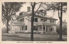 Delta Upsilon House, Williamstown, Massachusetts MA - Vintage Postcard picture