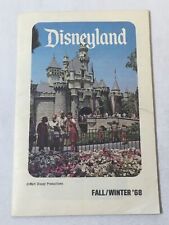 Fall/Winter 1968 DISNEYLAND booklet/guide picture