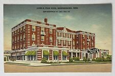 Vintage Postcard James K. Polk Hotel Murfreesboro, Tennessee picture