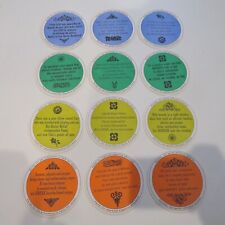 VTG Funny Constipation Laxative Doxidan Festal Surfak Advertising Paper coasters picture