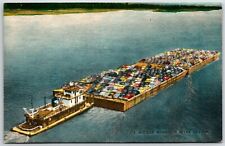 postcard MODERN MISSISSIPPI RIVER SHIPPING picture