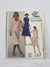 VTG Very Easy Vogue 1611 Misses Jacket Skirt Top Sewing Pattern UNCUT #334 picture