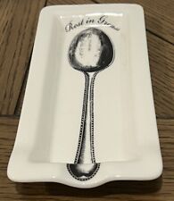 Fishs Eddy “Rest In Grease” Spoon Rest picture