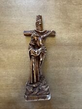Vintage/Antique Jesus St. Francis Statute Figure  picture