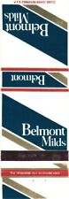 Belmont Milds Cigarette Vintage Matchbook Cover picture