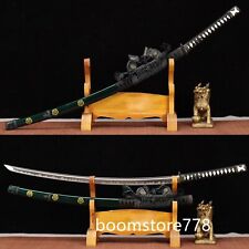 Battle Ready Hand Grind Spring Steel blade Japanese Samurai Katana Tachi Sharp picture