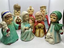 Vintage Josef Originals Children's Nativity 7 Piece Set Made In Korea HTF picture