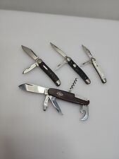 4 Vintage Imperial Knife Co USA Ireland Pocket Knives Lot  picture