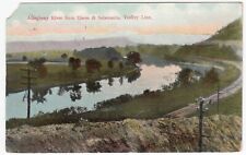 Postcard Allegheny River from Olean & Salamanca Trolley Line, NY, posted 1911 picture