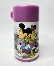 Mickey and Minnie Mouse vintage Walt Disney Aladdin Thermos Clean picture