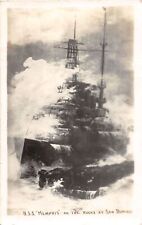 J36/ Ship Postcard c1920 U.S.S. Memphis Navy Light Cruiser Ship 223 picture