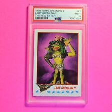 1990 Topps Gremlins 2, The New Batch #47 Lady Gremlina? PSA 9 Mint picture