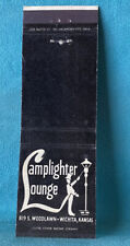 Matchbook Cover Lamplighter Lounge Wichita Kansas picture