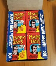 LOT OF (3) PACKS - 1976 TOPPS HAPPY DAYS TRADING CARDS / OPENED WRAPPER NO GUM picture