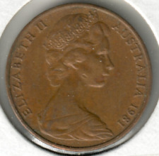 Australia - 1981C 2 Cents - Elizabeth II (2nd Portrait) - #01 picture