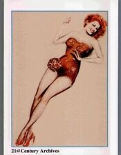Rita Hayworth Artist Howard Suka Vintage 1995 Hollywood Pinup Card picture