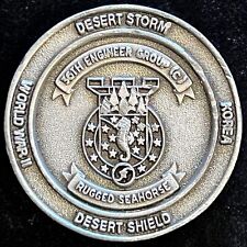 36th Engineer Group Vintage Challenge Coin picture