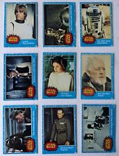 1977 Star Wars Series 1 Blue Card Complete set 1-66 EX/NM with Luke sticker picture