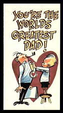 1961 Topps Funny Valentines #35 You're the world's greatest dad (a) EX+ (5.5)  picture