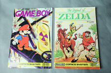 Valiant Nintendo Comics System 1991 feature Gameboy #4 and Zelda #2 lot vintage picture