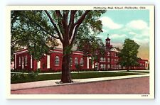 Chillicothe  High School Chillicothe Ohio Vintage Postcard picture