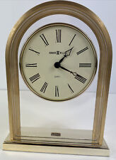 Howard Miller Reminisce 613-128 Table Clock Brass Finished Arch picture
