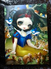 Snow White in the Forest Disney WonderGround Postcard by Jasmine Becket Griffith picture