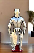 Wearable Templar Medieval Suit Of Armor Crusader Knight Full Body Armour Costume picture