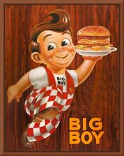 Vintage BIG BOY Hamburger Restaurant Logo/Mascot, Refrigerator Magnet, 42 MIL picture