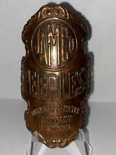 NOS vintage JAMCO PEERLESS Head BADGE Johnson & Meyer Company Memphis picture